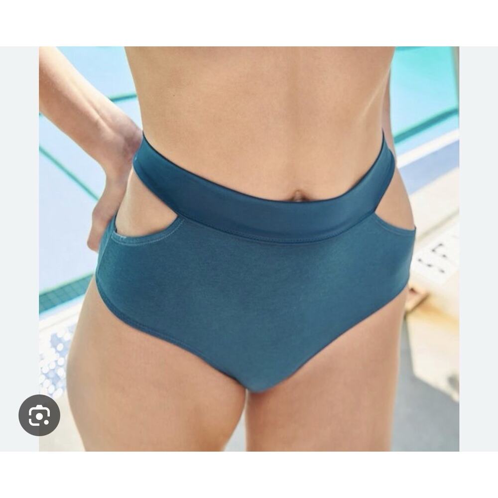 Soma Tell Tale The Dreamer Retro Brief Panty Blue SZ S New